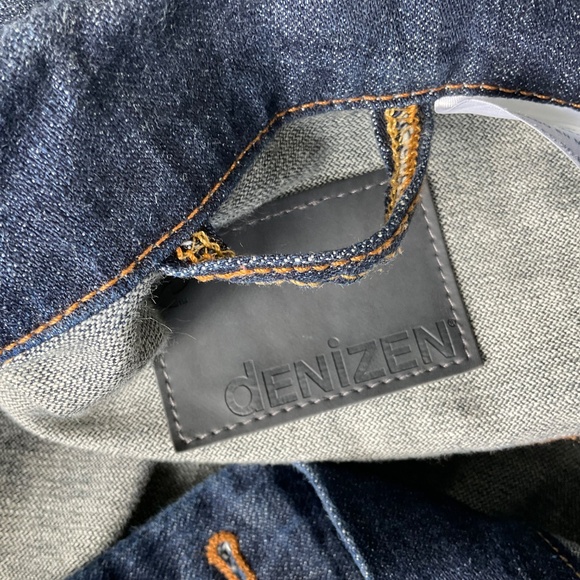 Jean Jacket Denizen from Levi’s Strauss Trucker Jacket Blue Cotton Denim Men’s L - Picture 3 of 12